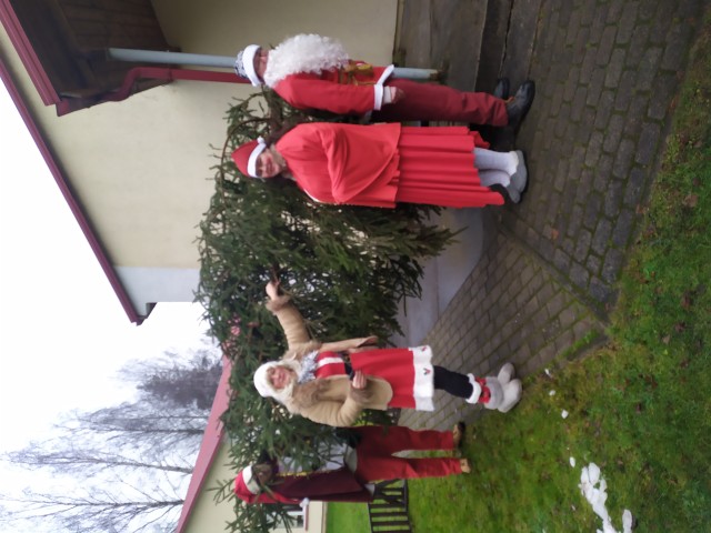 Rūķu gājiens Ziemassvētkos